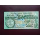 Гернси 1 фунт 1991 UNC