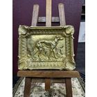 Латунное панно, пепельница, Европа, много лотов с рубля