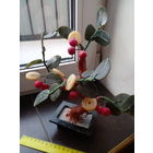 Статуэтка цветок 26 на 25 см. 900 грамм.