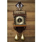 Голландские Настенные Часы 1950-е гг. в стиле XVII века "ZAANSE CLOCK" M#2