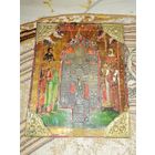 Икона. крест. Письмо по золоту. Ветка. Редкость.