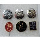 Значки "Знаки зодиака" - 6 шт.