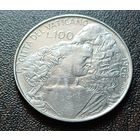 Ватикан 100 лир, 1966