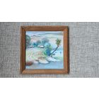 Картина ''Зима''1998г. Домарад В.А.член Бел союза художников