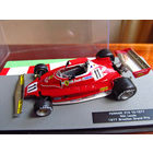 Модель автомобиля 1-43 Фомула 1 Formula 1 F1 Ferrari 312 T2 1977 Niki Lauda 1977 Brazilian Grand Prix В комплекте модель, бокс, журнал Состояние модель как новая журнал отличное