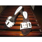 Сабо Graceland на деревянной подошве, р.37