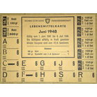 Швейцария Талоны на муку и жир 1948г -редкость-