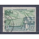 [280] Французские колонии. Мадагаскар 1956. Орошение земель. Гашеная марка.
