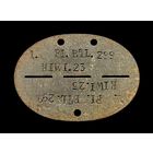 ЛОЗ (ЖЕТОН) 1-я РОТА 299-го САПЁРНОГО БАТАЛЬОНА HIWI (ХИВИ- ДОБРОВОЛЬНЫЙ ПОМОЩНИК НА СЛУЖБЕ WH)