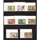 Вьетнам-1982 (Мих.1214В-1221В) гаш.  БЗЦ  , Спорт,  футбол