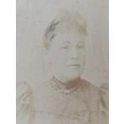 Фотография, фотоателье Константина Павловича Шапиро 2-го, С-Петербург, 1894 год. 10 х 6,5 см.