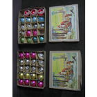 2 коробки ёлочных игрушек производства ГДР лотом