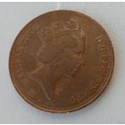 2 пенса Великобритания 1989 г.в.