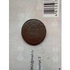 Деньга 1745 года не частая