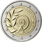 2 евро 2011 Греция Всемирные летние специальные Олимпийские игры UNC из ролла