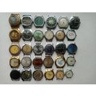 ЧАСЫ РАЗНЫЕ СССР (30-ШТУК)-(2238)