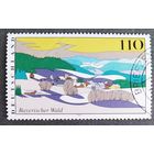 Марка Германия 1997 год Пейзаж