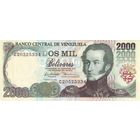 Венесуэла 2000 боливаров образца 1998 года UNC p77b