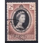 76a.BrKS. Великобритания. Колонии. Бечуаналенд. Коронация Елизаветы II. 1953 г. 2d. Mi.#128.