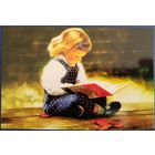 Сюжетная детская открытка. Россия.