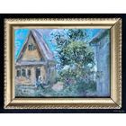 Исаенок Н.И. "Лето в Черневичах", 2000 г. Холст, масло. Размеры: 30х40 см.