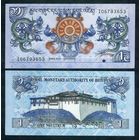 Бутан 1 нгултрум 2019 год, UNC