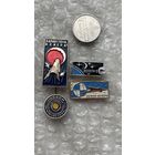 Значки космос, Венера, 4 шт