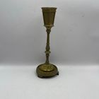 Подсвечник бронзовый с отверстием для проводки. Франция. 3616