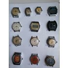 Лот наручных часов -13 штук