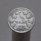 Германия 1/2 марки 1917 A