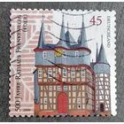 Марка Германия 2009 год 500 лет Ратуше Франкенберга