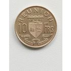 Реюньен 10 франков 1964 г