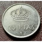 Испания 25 песет, 1984     ( 1-12-5 )