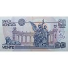 Werty71 Мексика 20 песо 1994 банкнота серия Р