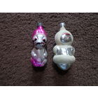 Ёлочные игрушки СССР. МЫШКА ИЗ "РЕПКИ" и маленькая чукча.