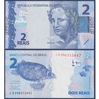 Бразилия, 2 реала 2010 г., P-252[f], UNC