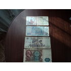 Банкноты россии,200р,100р,1000р,1993г,1995г,1991г