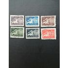 Польша 1948 Полная серия марок "Кентавр" (гашение без клея, на 5 марках наклейки) Mi.479-484 каталог 3.40 евро