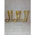 Рюмки СССР Сапожок тонкое дутое стекло 100 мл