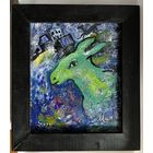 Панно картон масло