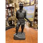 "Ермак", Касли. Чугун. 1983г. Автор Забелло П.П. Высота 23,5 см.