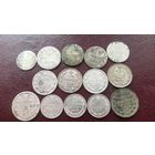 Лот монет серебро российской империи