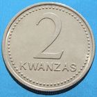 Ангола.  2 кванзы  1999 года  KM#98