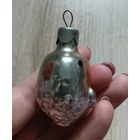 Елочные игрушки, стекло, птичка