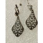 Серьги Колокольчики, 925. СССР