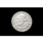 2 марки (рейхсмарки) 1933 г. Третий рейх (Германия). "450 лет со дня рождения Мартина Лютера"