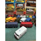 УАЗ-452 (с 1985 года УАЗ-3741) МЧС пожарный, кузов со всеми "глухими" боковыми стеклами за водительским рядом, зеркала заднего вида, ручки дверей отдельными деталями, металл, Тантал, Агат, Саратов