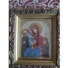 Икона Трех радостей в багетной рамке 16/14