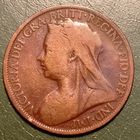 Великобритания 1 пенни 1901. Последний год правления Виктории
