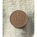 1 пенни 1914 года